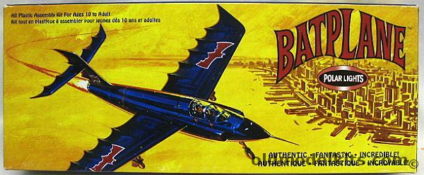 Polar Lights 1/60 Batplane from Batman (ex-Aurora), 6905 plastic model kit